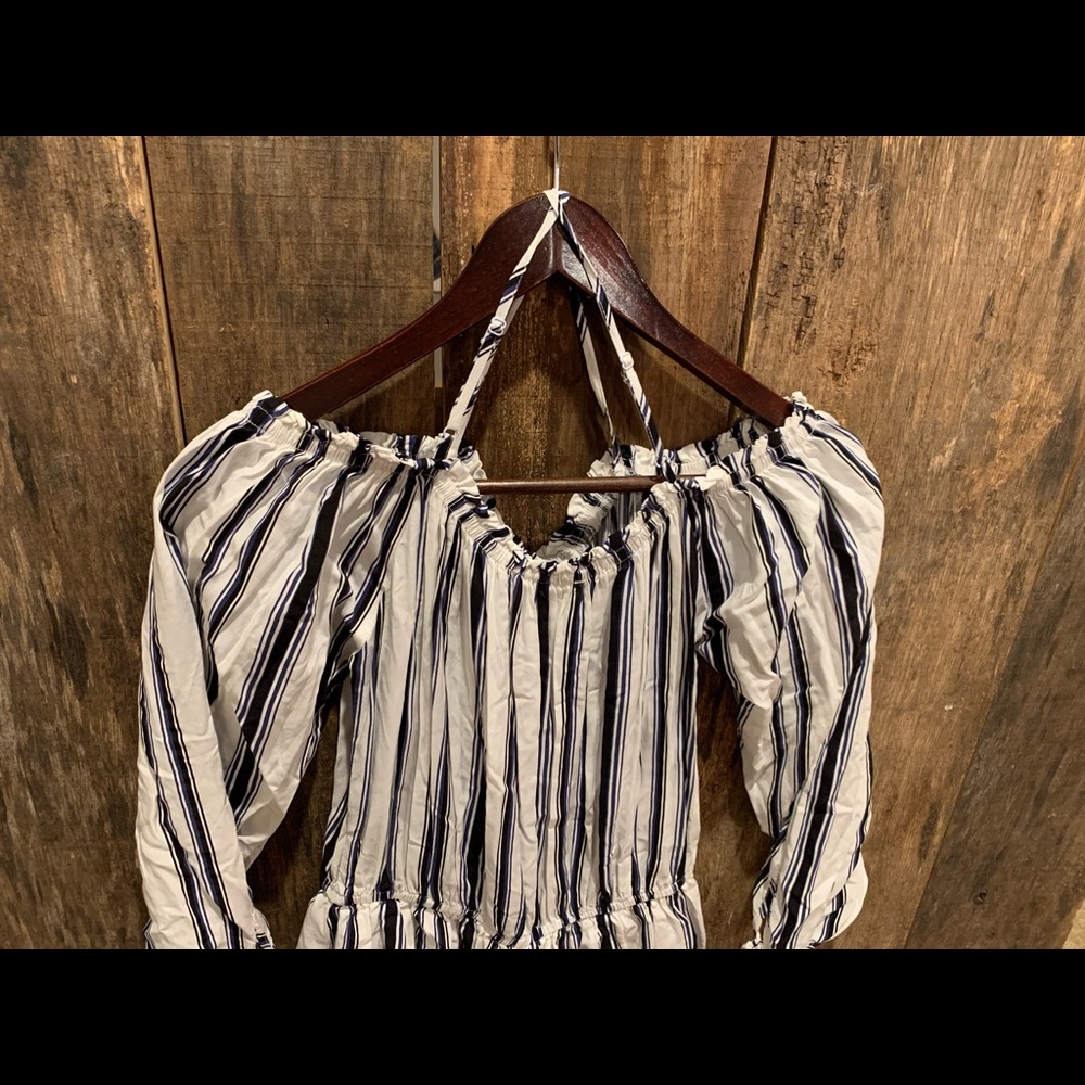 Striped Romper - image 2